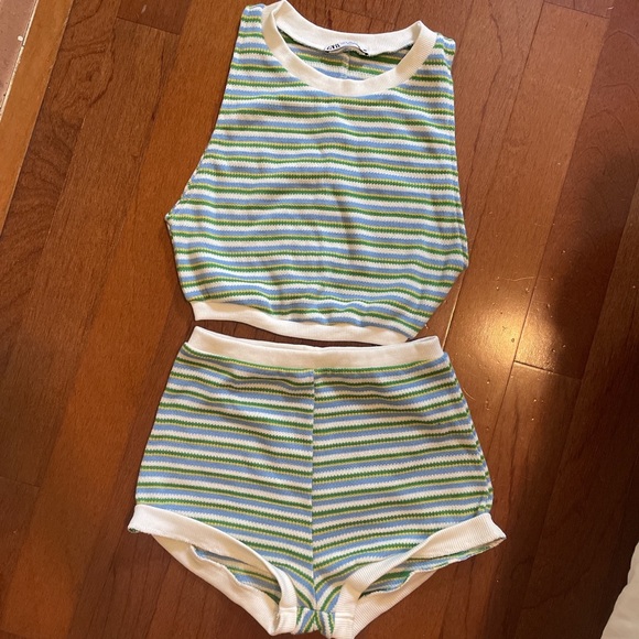 Zara Jacquard matching set - Picture 2 of 4